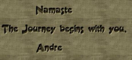 Namaste The Journey begins with you.