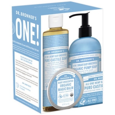 Dr Bronners Baby Essentials Gift Pack Dr Bronners Baby Essentials Gift Pack