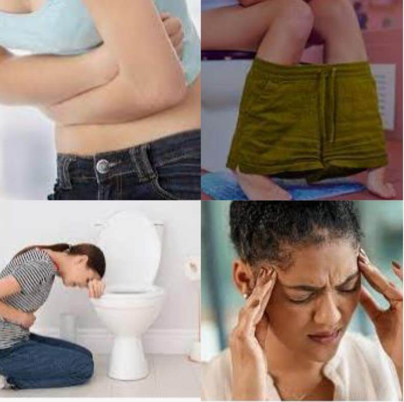 Warning Signs of Possible Magnesium Deficiency women displayed certain issue stomach pain, diarrhea, vomiting, headaches.