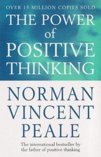 Book cover by Norman Vincent Pearle called The Power of Positive Thinking