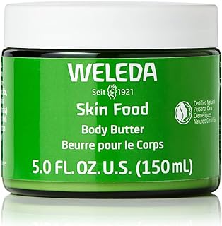 Weleda Skin Food Body Butter in a green Tub
