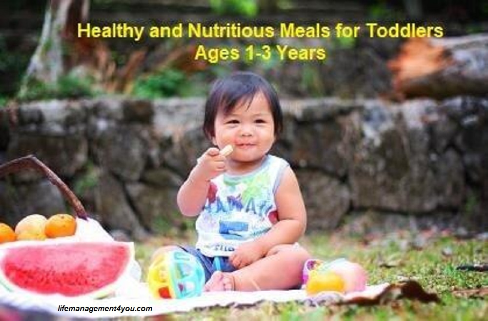 Healthy and Nutritious meals for Toddlers Ages 1-3 years Healthy and Nutritious Meals for Toddlers Ages 1-3 Years