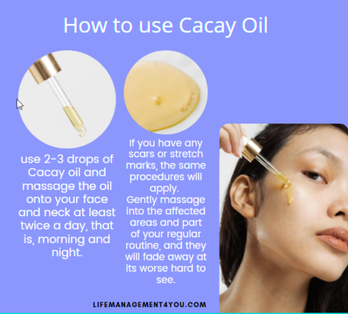 How to use Cacay Oil